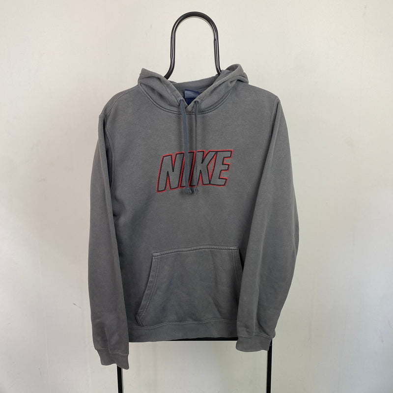 Vintage Nike Hoodie Grey Small