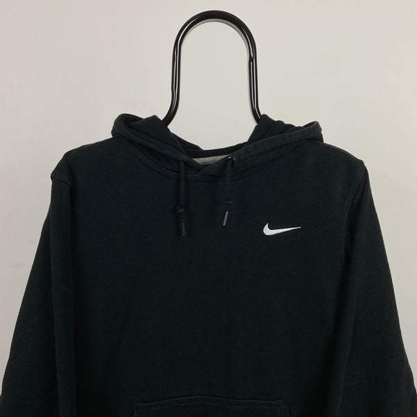 Vintage Nike Hoodie Black Small