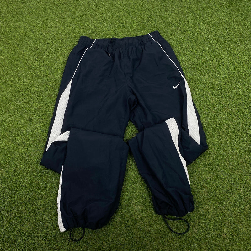 Vintage Nike Tracksuit Jacket + Joggers Set Blue Small