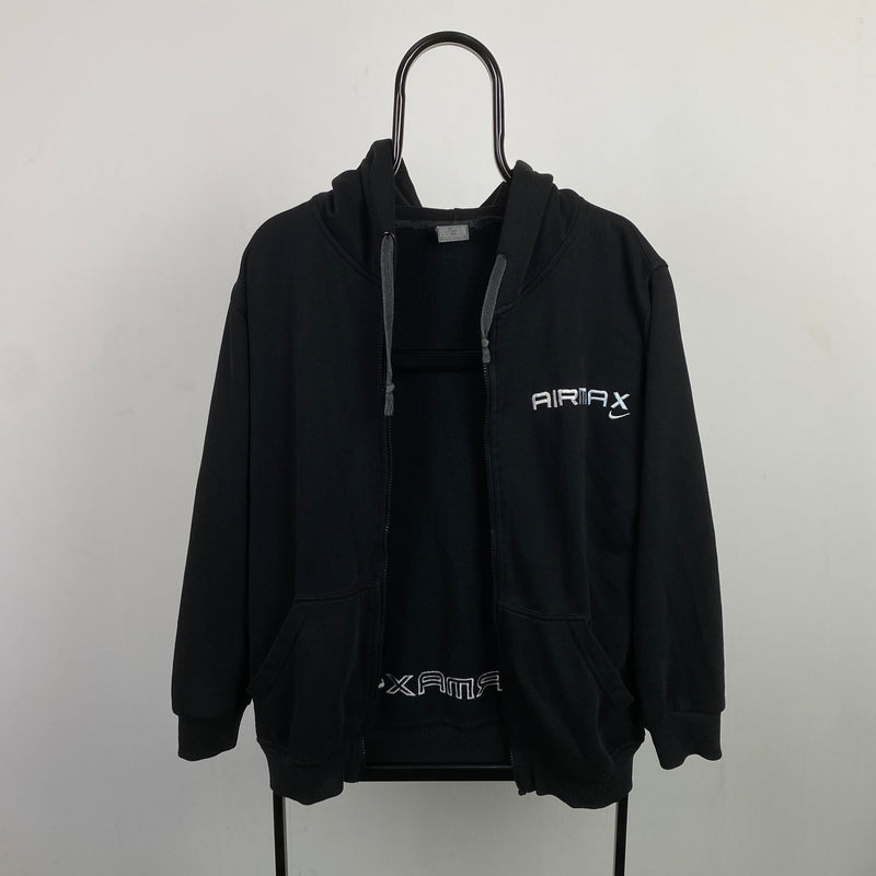 Vintage Nike Air Max Zip Hoodie Black Small