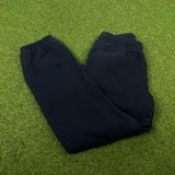 Vintage Nike Cotton Joggers Blue Small