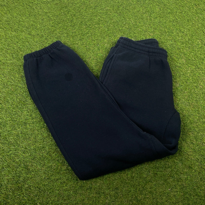 Vintage Nike Cotton Joggers Blue Small