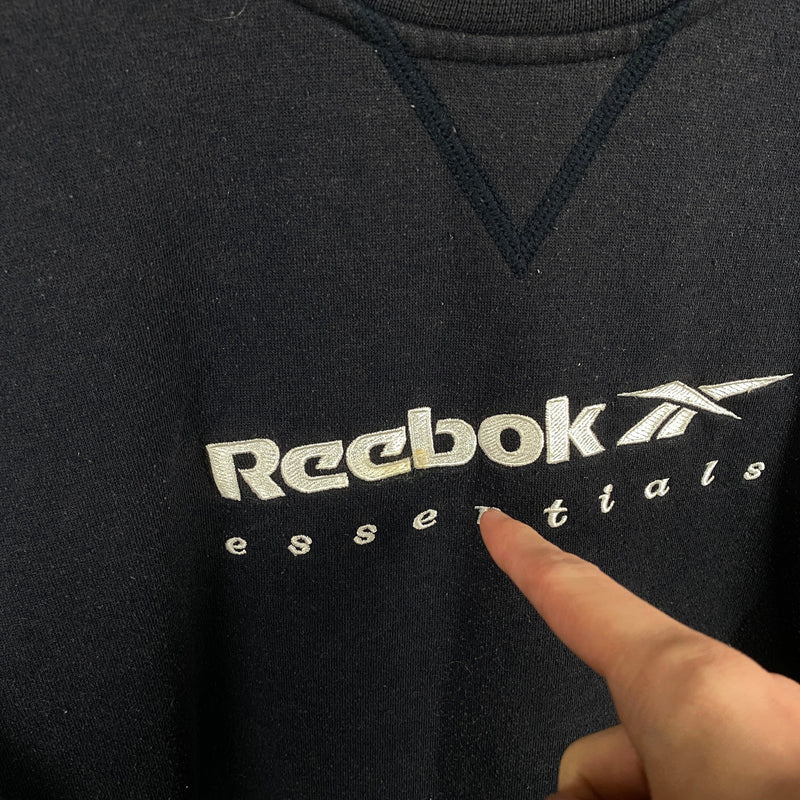 Retro Reebok Sweatshirt Blue Medium