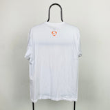 Vintage Nike Netherlands T-Shirt White Medium