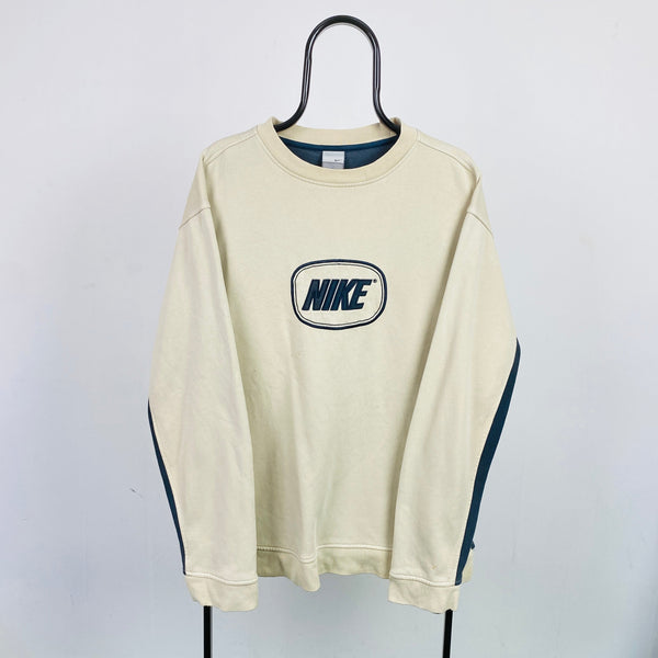 Vintage Nike Sweatshirt Brown Large