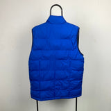 Vintage Nike Reversible Puffer Jacket Blue Large