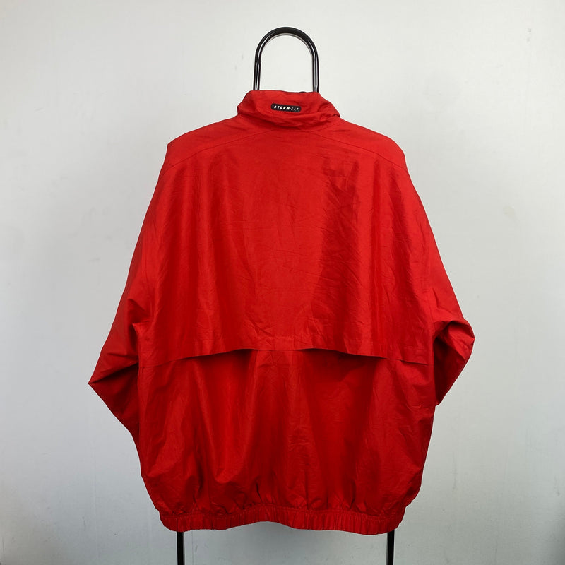 Vintage Nike Golf Waterproof Coat Jacket Red XL