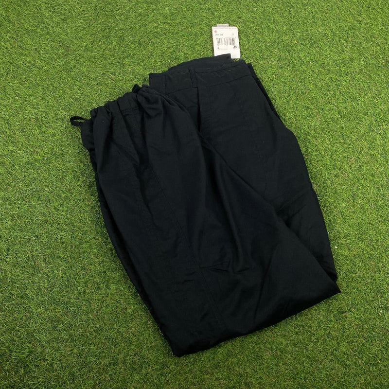 Vintage Nike Parachute Cargo Joggers Black XXS