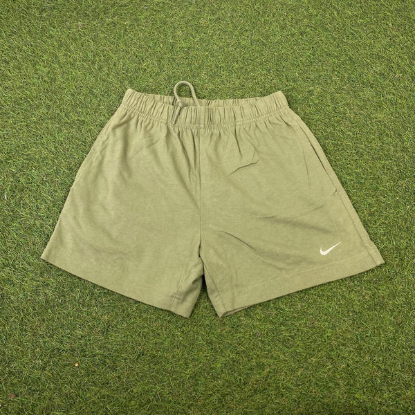 Vintage Nike Cotton Shorts Green XS