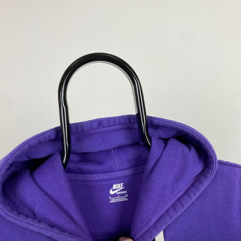 Vintage Nike Hoodie Purple Small