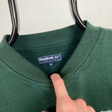 Retro Reebok Sweatshirt Forest Green Medium