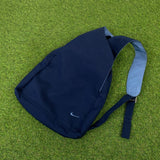 Vintage Nike Reversible Sling Shoulder Bag Blue