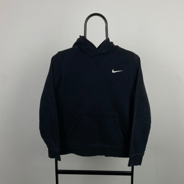 Vintage Nike Hoodie Black XS