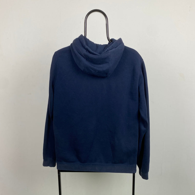 Vintage Nike Hoodie Blue Small