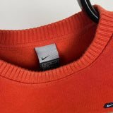 Vintage Nike Sweatshirt Orange XS