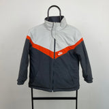 Vintage Nike Reversible Puffer Jacket Grey XS