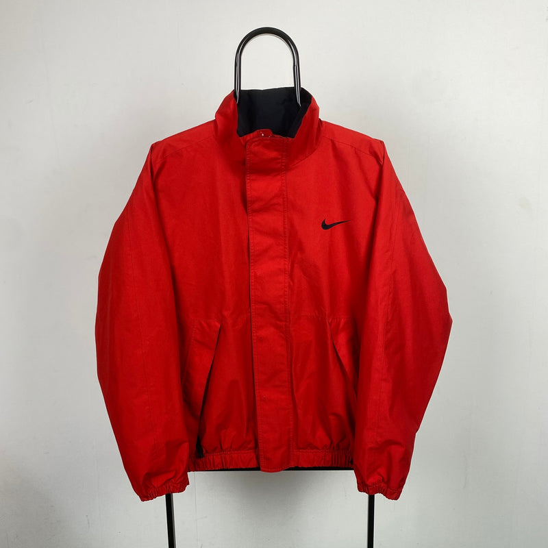 Vintage Nike Storm-Fit Coat Jacket Red Medium