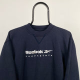 Retro Reebok Sweatshirt Blue Medium