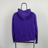 Vintage Nike Hoodie Purple Medium