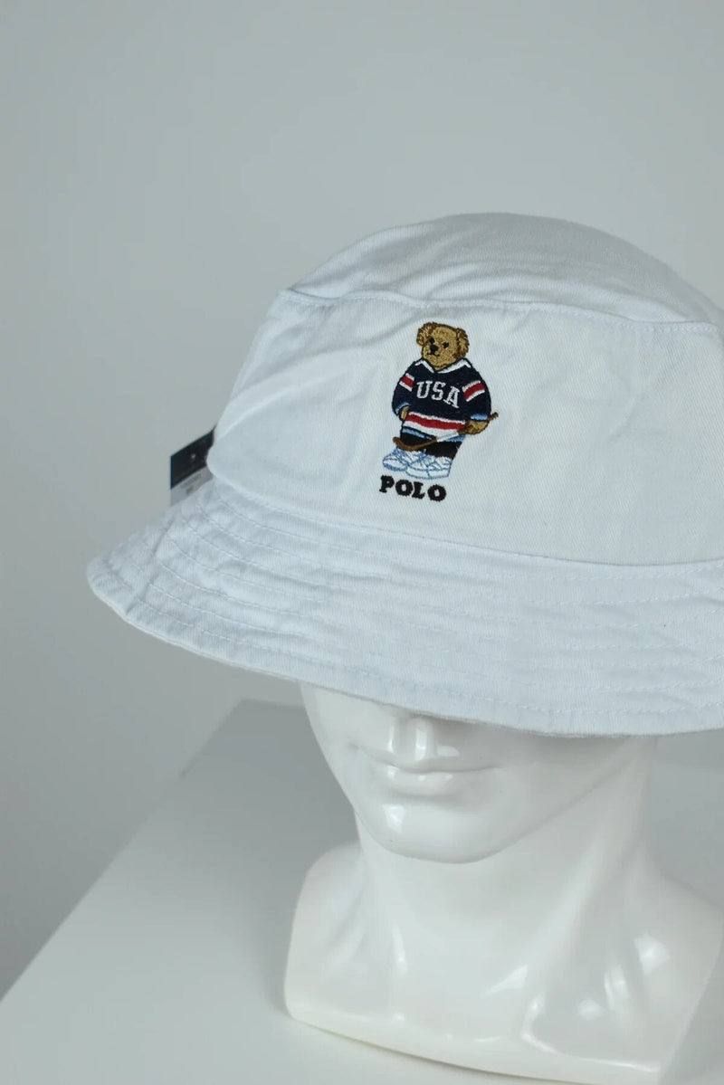 Vintage Ralph Lauren Polo Bear Bucket Hat