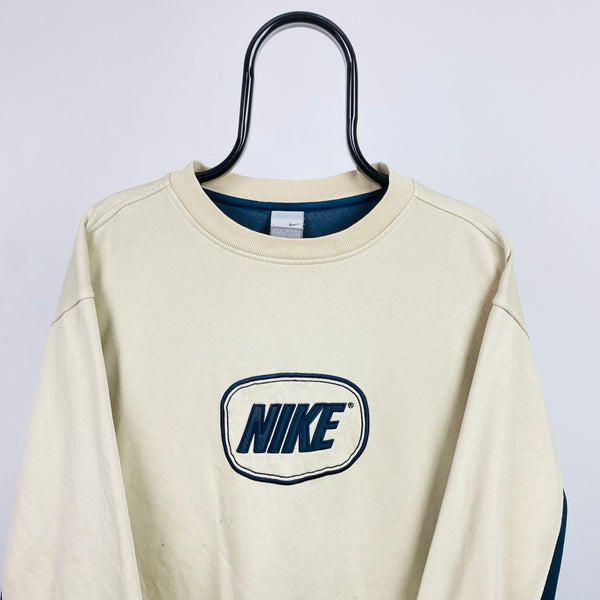 Vintage Nike Sweatshirt Brown Large