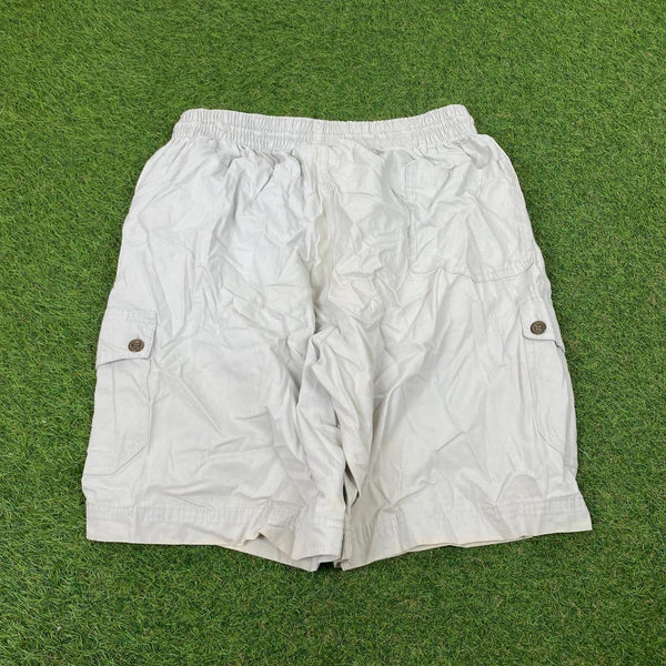 Vintage Nike Cargo Shorts Brown XL