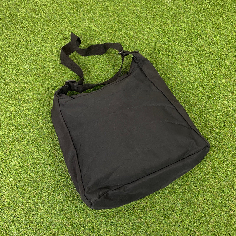 Vintage Nike Satchel Sling Shoulder Bag Black