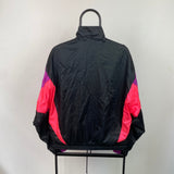 Vintage Nike Windbreaker Jacket Black Small