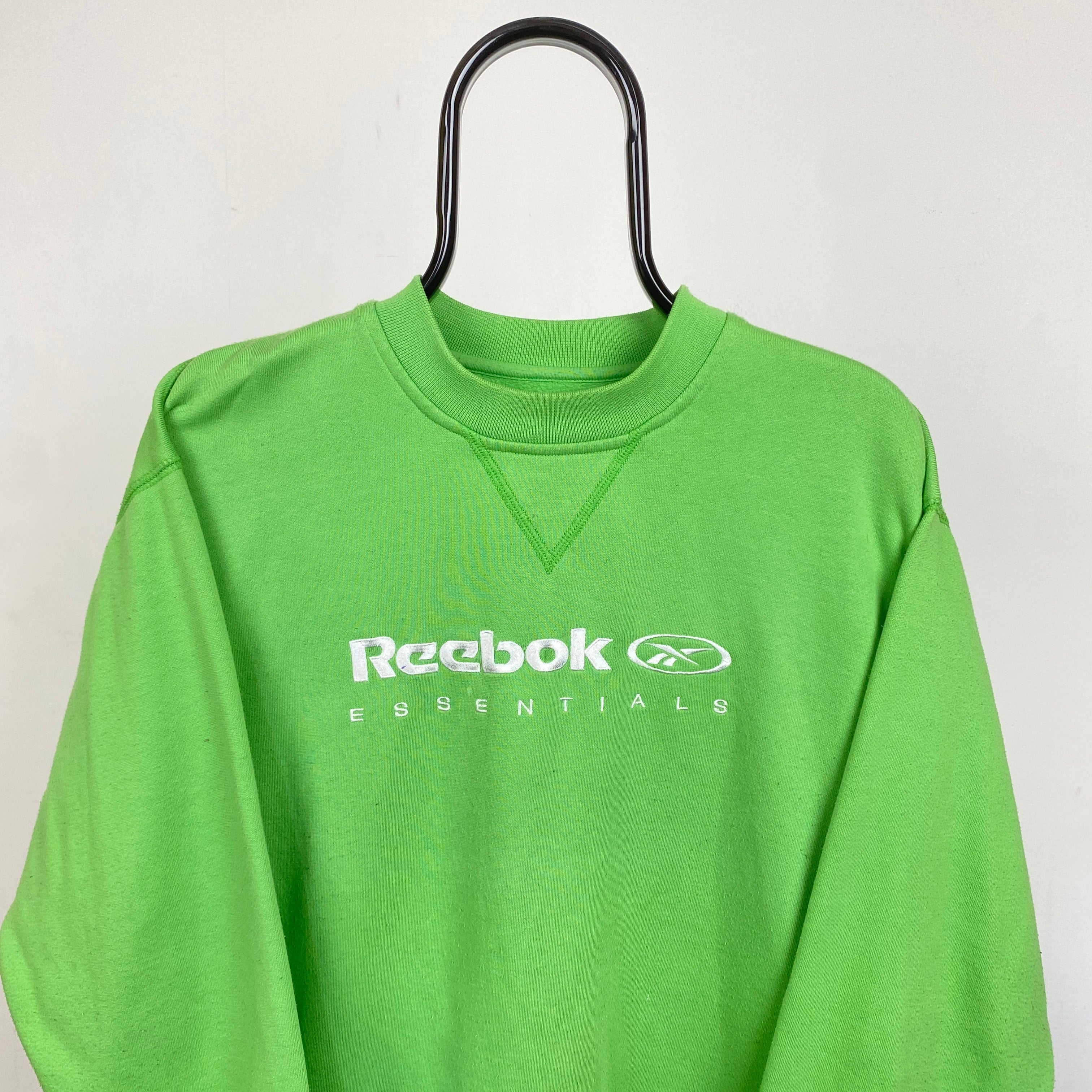 Retro Reebok Sweatshirt Green Medium – VintageBox