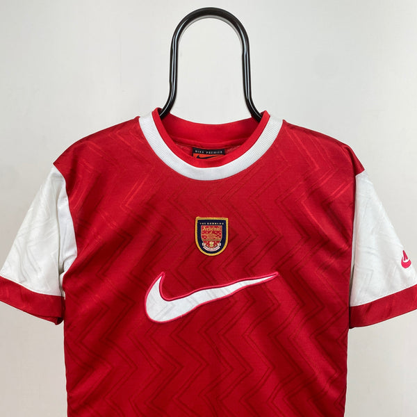 Vintage Nike Arsenal Football Shirt T-Shirt Red Small