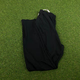 Vintage Nike Dri-Fit Joggers Black Small