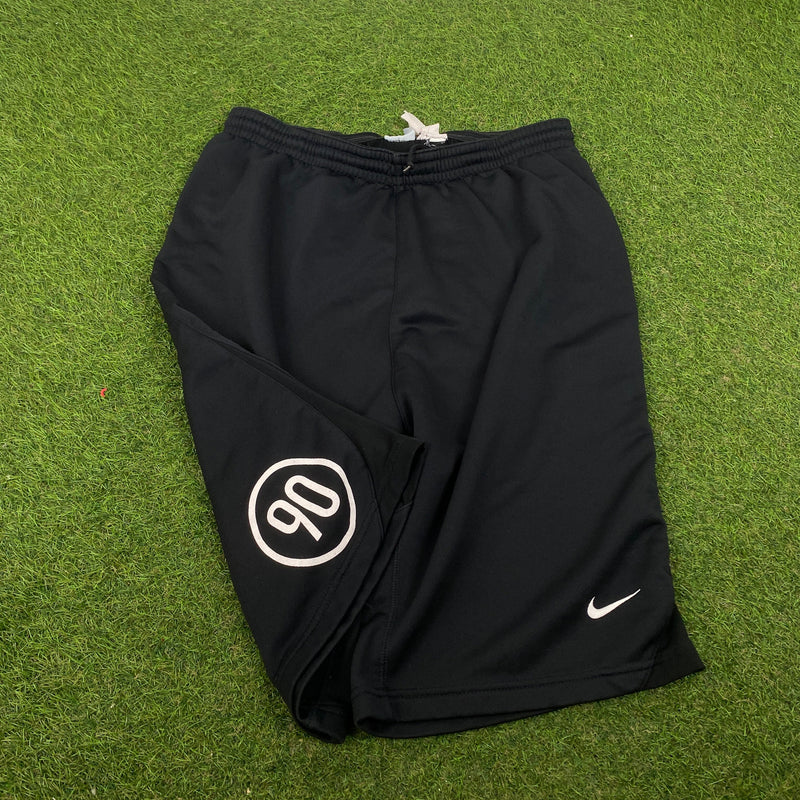 Vintage Nike T90 Shorts Black XL