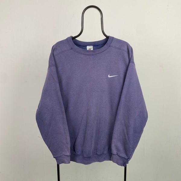 Vintage Nike Sweatshirt Purple XL