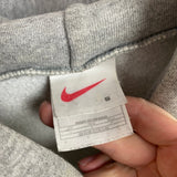 Vintage Nike Centre Swoosh Hoodie Grey Small