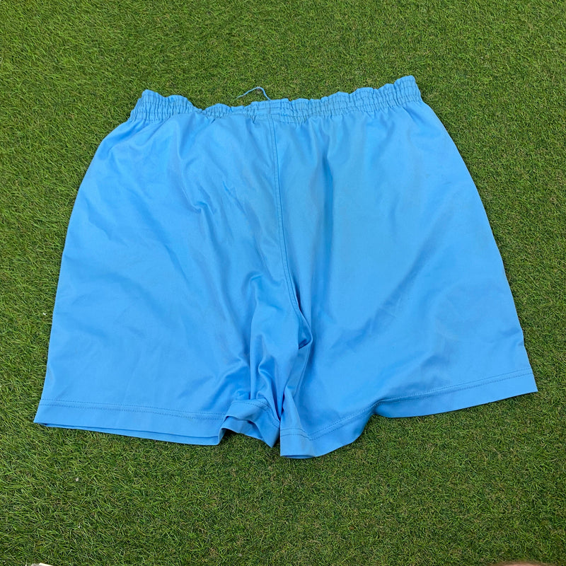 Vintage Nike Football Shorts Blue XL