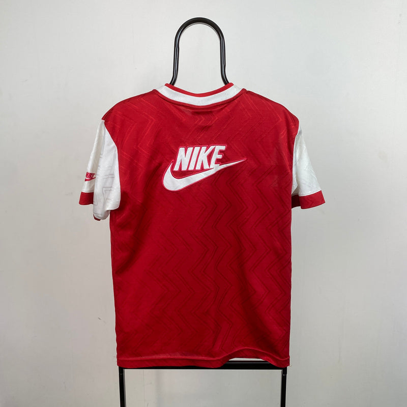 Vintage Nike Arsenal Football Shirt T-Shirt Red Small