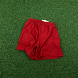 Vintage Nike Cotton Shorts Red XXS