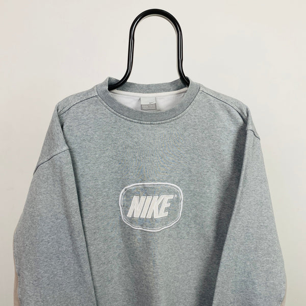 Vintage Nike Sweatshirt Grey XL