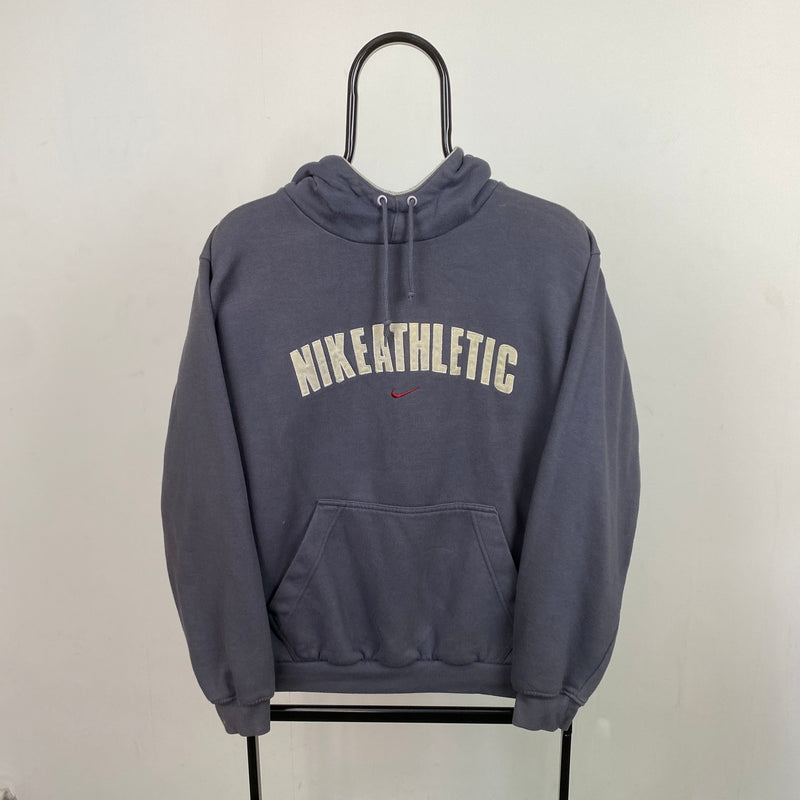 Vintage Nike Athletic Hoodie Blue Small