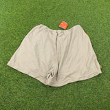 Vintage Nike Lounge Shorts Brown Large