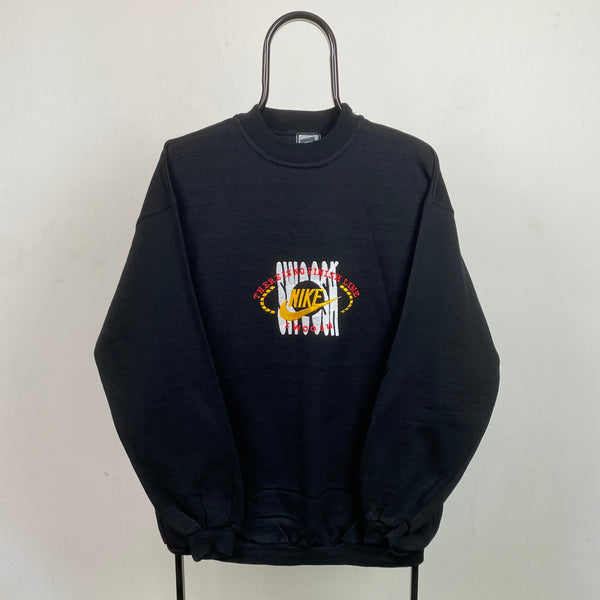 Vintage Nike Sweatshirt Black XL