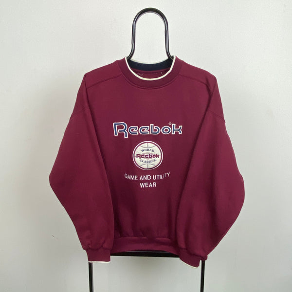 Retro Reebok Sweatshirt Red XL