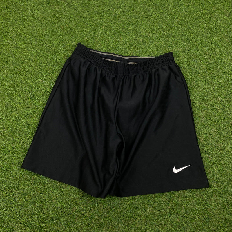 Vintage Nike Football Shorts Black Small