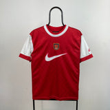 Vintage Nike Arsenal Football Shirt T-Shirt Red Small