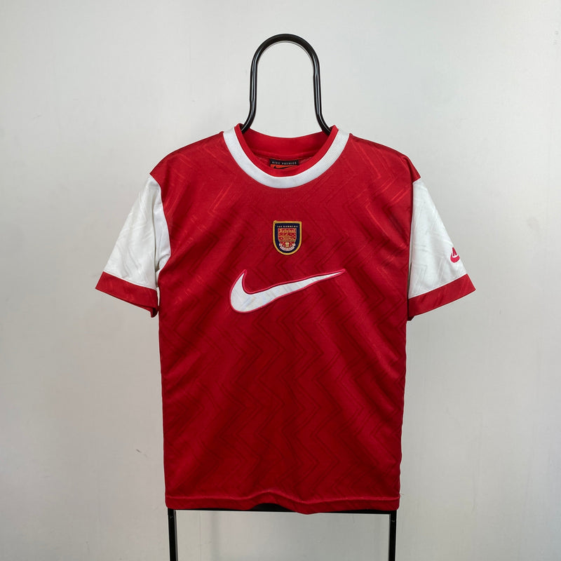 Vintage Nike Arsenal Football Shirt T-Shirt Red Small