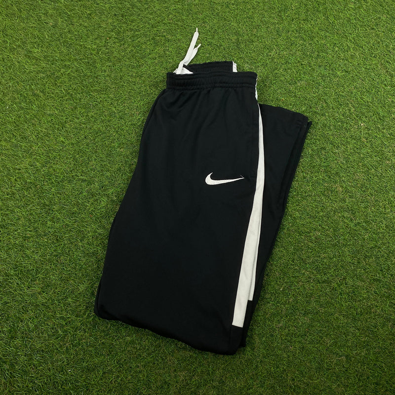 Vintage Nike Dri-Fit Joggers Black Small