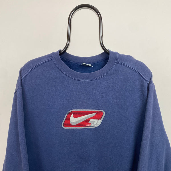 Vintage Nike Sweatshirt Blue XL