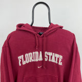 Vintage Nike Florida State Hoodie Red Medium