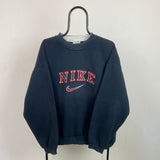 Retro Nike Sweatshirt Blue XXL