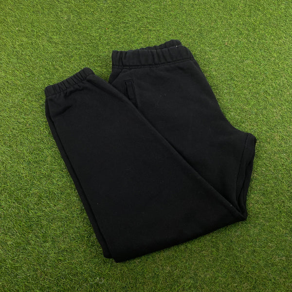 Vintage Nike Cotton Joggers Black Small